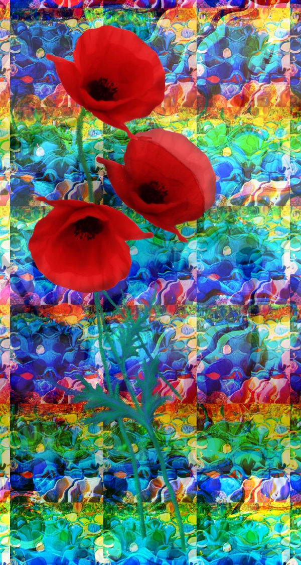 Creation of Poppies 'n Pots: Step 6